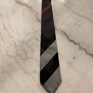 Burberry Tie Black/Grey/pink